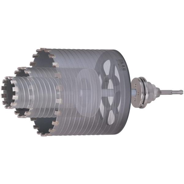 ユニカ ｕｎｉｋａ ＵＲ２１ 多機能コアドリルボディ 乾式ダイヤ 回転専用 口径８０ｍｍ ＵＲ２１−...