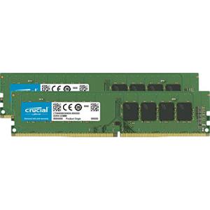 Crucial 32GB×2 64GB DDR4 3200MT/s メモリ Amazon | Crucial デスクトップ用増設メモリ 64GB(32GBx2枚