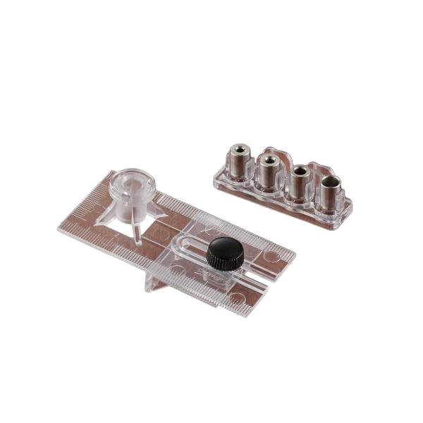 クロバー ドリルガイド 2.5・3・4・6mm用 71-142 クリア