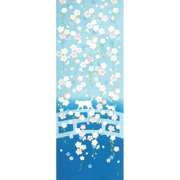 濱文様 絵てぬぐい お花見散歩
