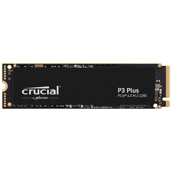 Crucial P3 Plus 2TB PCIe Gen4 3D NAND NVMe M.2 SSD...
