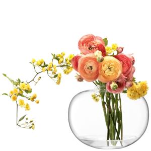 LSA(エルエスエー) フラワーベース(花器) クリア高さ20cmFlower(フラワー)G1722-20-301