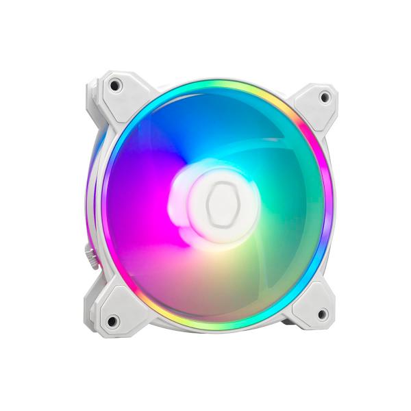 Cooler Master MasterFan MF120 Halo2 White Edition ...