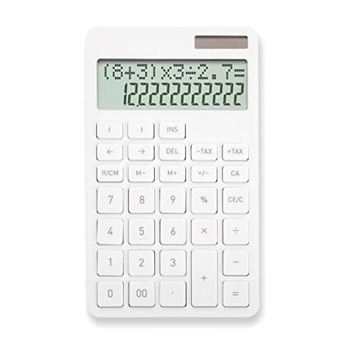 アスカ 電卓 計算式表示電卓 ()計算可 ホワイト C1258W