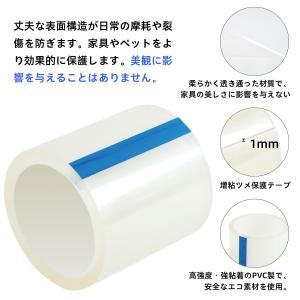 爪研ぎ防止 猫 猫用爪とぎ防止シート 粘着タイ...の詳細画像2