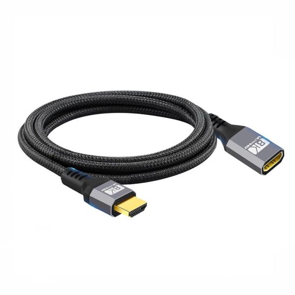 Cablecc HDMI 2.1 オス - メス延長ケーブル 8K 60hz/4K 120hz 48...