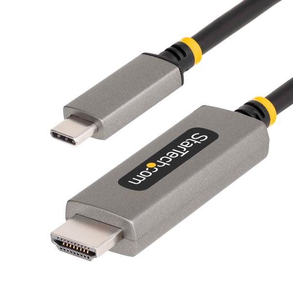 StarTech.com USB-C - HDMI 2.1変換ケーブル／2m／8K60Hz 4K14...