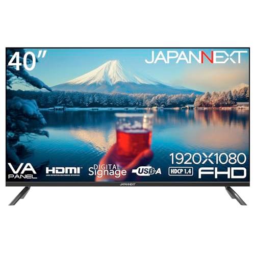 JAPANNEXT 40インチ VAパネル搭載 大型フルHD液晶モニター JN-V40TFHD-U ...