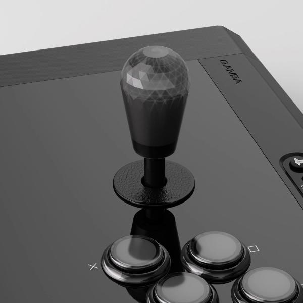 Qanba アケコン 楕円形 ナスレバー トップ ボール クァンバ アーケード ボタン ビデオゲーム...