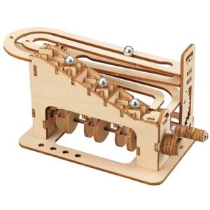アーテック 木製エスカレーター式コースタークラフトキット 58432 工作 ホビー クラフト 雑貨 玩具 学習 ウッド 組立 ピタゴラス 自由 小学生