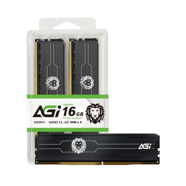 AGI デスクトップPC用メモリ DDR4 U-DIMM 3200MHz 8GBx2枚 (16GB)...