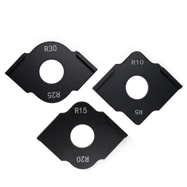 HFS(R) コーナー加工治具 半径ジグ 半径治具 木工テンプレート R5/R10/R15/R20/...
