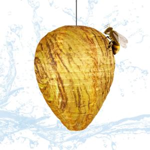 RICISUNG ハチの巣ガード 蜂の巣 ダミー 吊るす 蜂の巣よけ 虫除け スズメバチの巣 蜂よけ グッズ ー家と庭の屋外 スズメバチ対策