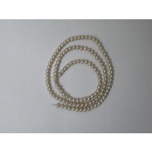 【パールチップス+M】 淡水パール グレー 丸ポテト型 2.8〜3.2ｍｍ 一連 （約38〜40ｃｍ）の商品画像