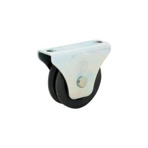 ヤボシ フジロイヤル重量戸車 V型 75mm 枠付 R75V