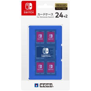 【Nintendo Switch対応】カードケース24+2 for Nintendo Switch ブルー｜good-item-005