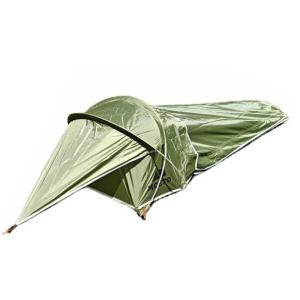 一人用ビビィテント 超軽量 一人用ビビィテント 防水 1人用テント キャンプ ハイキング バックパッキング用