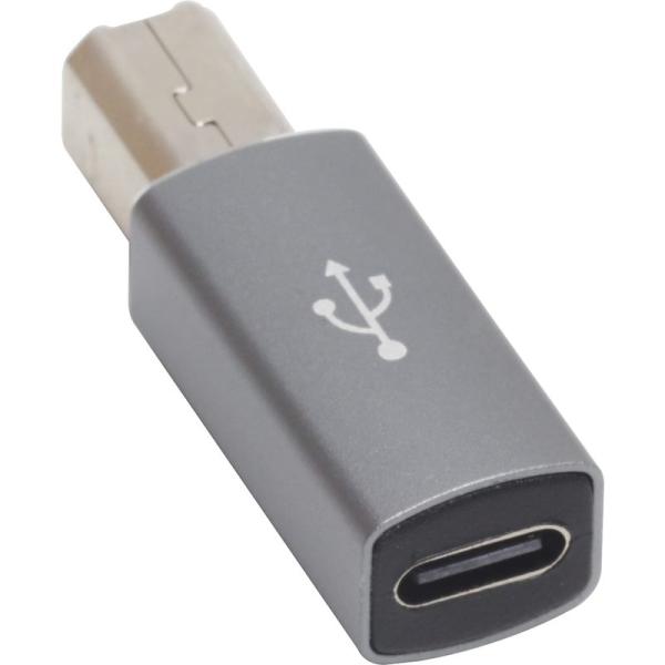 オーディオファン USB Bタイプ用変換アダプタ USB Cタイプ から USB Bタイプへ (US...