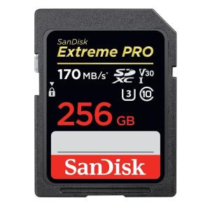 SanDisk サンディスク Extreme Pro SDXC 256GB カード UHS-I 超高速U3 V30 Class10 4K対応｜good-life-ser