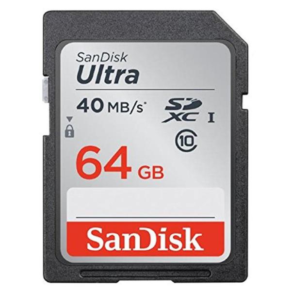 SanDisk Ultra SDXCカードUHS-I Class10 64GB 40MB/Sec 国...