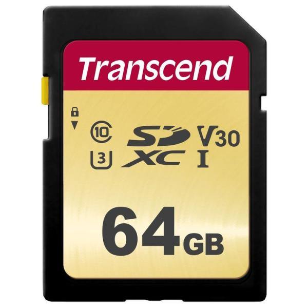 Transcend SDXCカード 64GB MLC UHS-I Class10 TS64GSDC5...