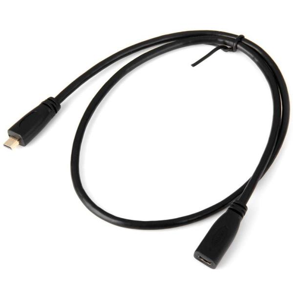 Cablecc HDMI 1.4 DタイプマイクロHDMIオスtoマイクロHDMIメスM / F延長...