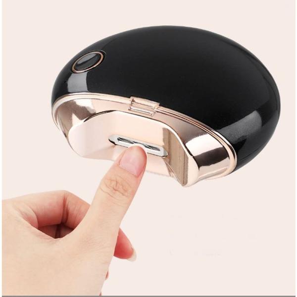 （最新）低音量軽量 電動爪削り・爪切り USB充電式 自動爪やすり 爪磨き素早い 安心・安全 低騒音...