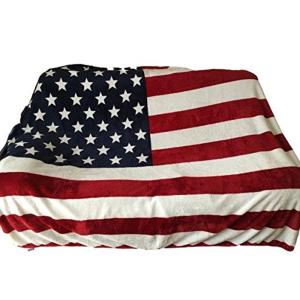 アメリカ 星条旗 国旗 ふんわり あったか 毛布 ブランケット スタイリッシュ ソファカバー (11 アメリカ 140×210)｜good-life-ser