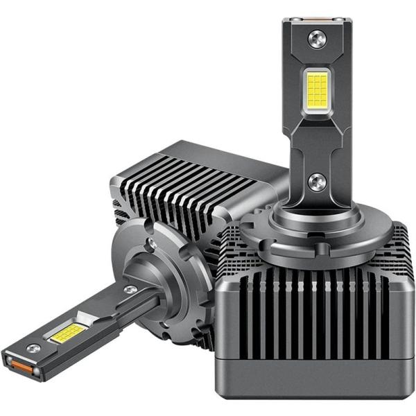 D1S LED ヘッドライト 純正交換 D1S LED バルブ 6500K 車検対応 純正HIDをL...