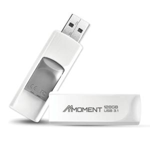 読込最大100MB/sMMOMENT MU39 128GB USBメモリ USB3.1(Gen1)｜good-life-ser