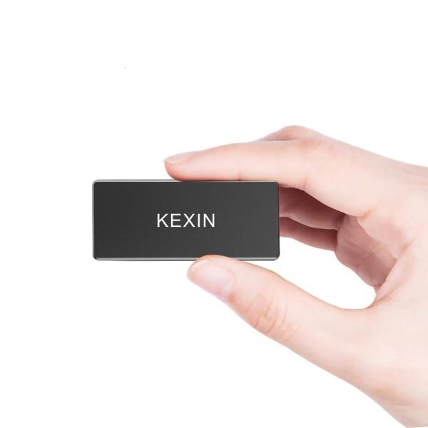 KEXIN ポータブルSSD 250GB USB3.1 Gen2 外付SSD ミニSSD 転送速度5...