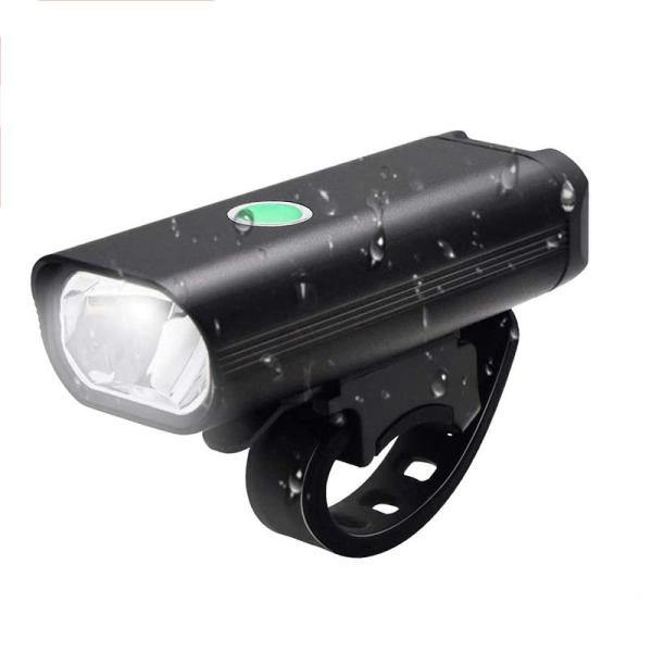 YATDA 自転車ライト USB充電式 LEDヘッドライト 高輝度 懐中電灯兼用 小型 停電対応 地...