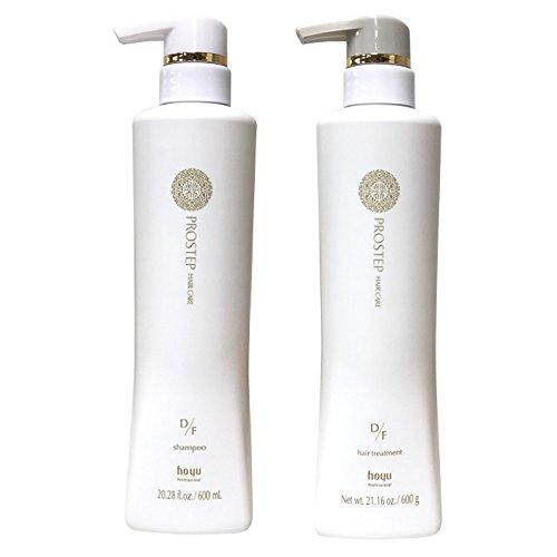 hoyu プロステップ ヘアケア D/F シャンプー 600ml &amp; トリートメント 600g セッ...