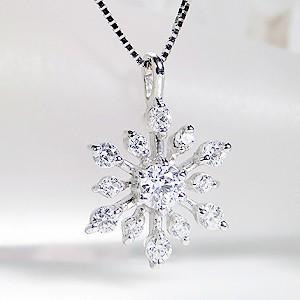 K18 WG ゴールド ダイヤモンド ダイヤ ネックレス ペンダント 雪 K18 WG ゴールド ダイヤモンド ダイヤ ネックレス ペンダント 雪