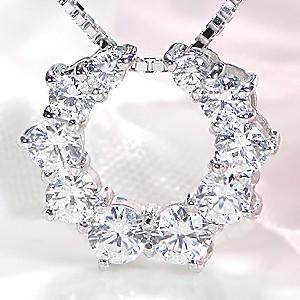 Pt900 0.5ct プラチナ ダイヤモンド フープ ピアス 送料無料