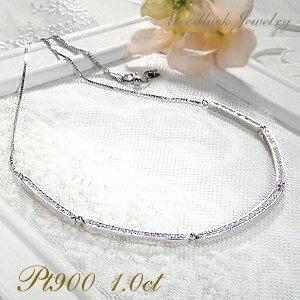 Pt900 2.0ct ダイヤモンド クロス ネックレス 送料無料 プラチナ 2ct 2