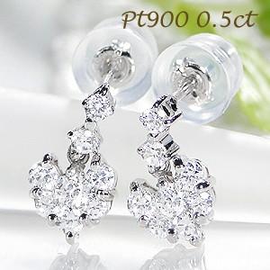 Pt900 2.0ct ダイヤモンド クロス ネックレス 送料無料 プラチナ 2ct 2