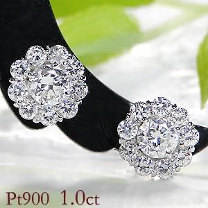 pt900 ダイヤモンド　1ct ピアス 楽天市場】Pt900【1.00ct】ダイヤモンド スタッド ピアスダイヤ