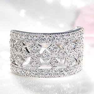 ちゃとらん❣️ダイヤリング１カラット プラチナ９００ pt900 プラチナ ダイヤモンド ダイヤ 指輪 リング 1.0ct 1カラット