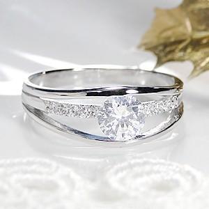 pt900 プラチナ ダイヤモンド ダイヤ 指輪 リング 0.6ct SIクラス 大粒 