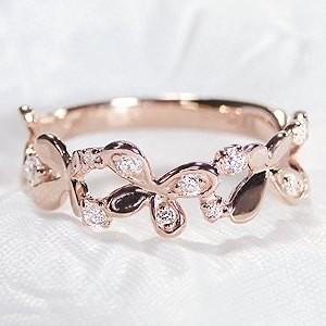 pt900 プラチナ ダイヤモンド ダイヤ 指輪 リング 2連風 0.1ctUP