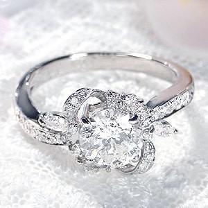 pt900 プラチナ ダイヤモンド ダイヤ 指輪 リング 一粒 1.0ct 1