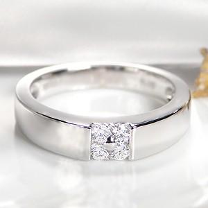 K18 WG ゴールド ダイヤモンド ダイヤ 指輪 リング 0.16ct 18k 18金 花  