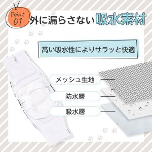 マナーベルト 犬 オス おしゃれ ずれない マ...の詳細画像4