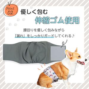 マナーベルト 犬 オス おしゃれ ずれない マ...の詳細画像5