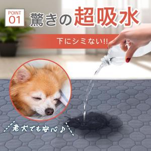 ペットシーツ トイレマット 洗える トイレシー...の詳細画像4