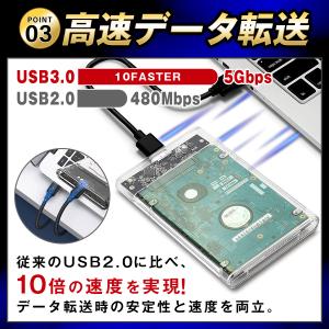 HDDケース SATA USB3.0 SSDケ...の詳細画像4