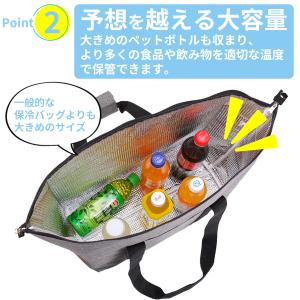 保冷バッグ 大容量 保温バッグ クーラーバッグ...の詳細画像4