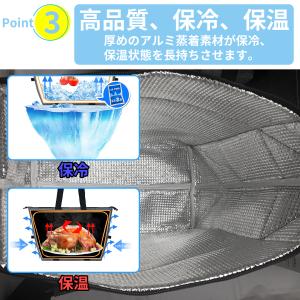 保冷バッグ 大容量 保温バッグ クーラーバッグ...の詳細画像5