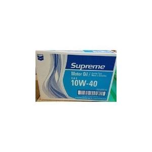 10W40シェブロンエンジンオイル　　946ml×12本　ChevronSupreme MoterOil